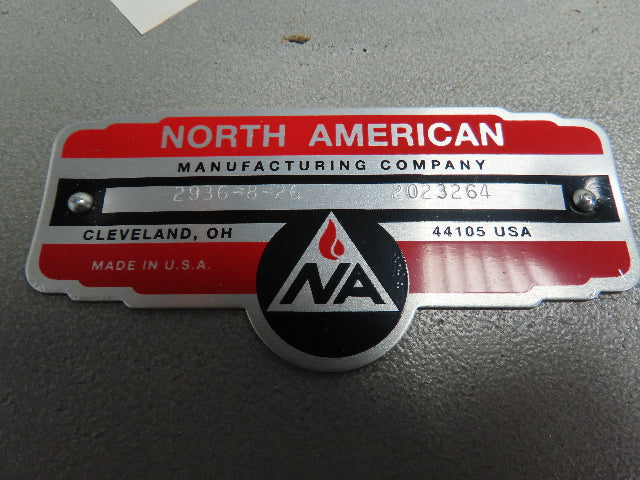 North American Manufacturing Company 2936-8-26  Blower Silencer