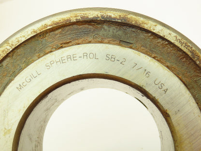 McGill 422082 Sphere-Rol Flange Bearing Cartridge Insert  2-7/16" Bore