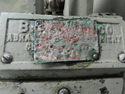 Bush Machinery 5 Hp. Abrasive Belt Sander 4" X 124-148"