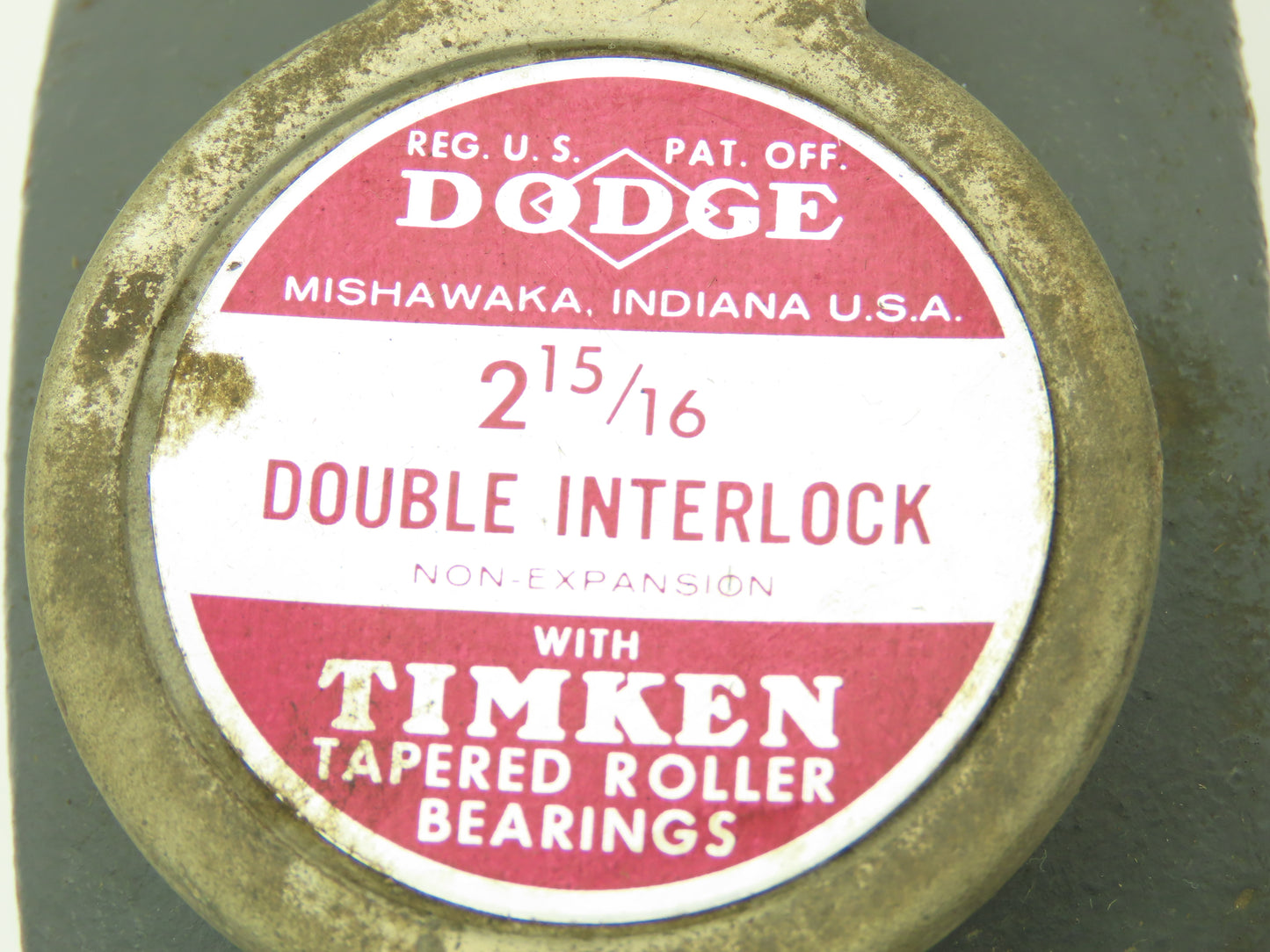 Dodge 2-15/16" Dbl Interlock Non-Expansion 2-Bolt Split Pillow Block -No Bearing