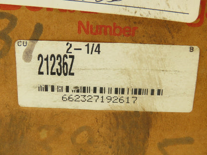 Link-Belt 21236Z Split Pillow Block Brnz Plain Sleeve Bearing 2-1/4" Bore 2-Bolt