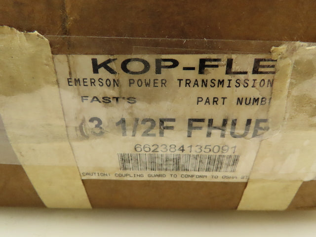 Kop-Flex 3-1/2F FHUB Coupling Hub