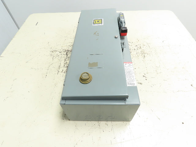 Square D 8538SBG13V06 Combination Starter Motor Control 30A 600V 3 Ph NEMA 0