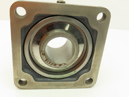 Link-Belt FEU347J  4-Bolt Sq Flange Block Ball Roller Bearing 2-15/16" Bore