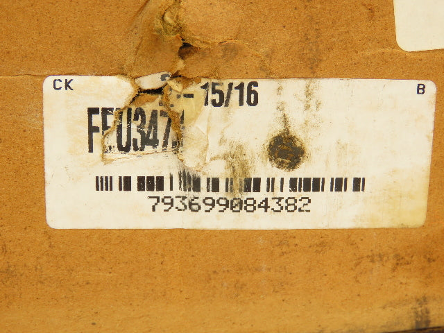 Link-Belt FEU347J  4-Bolt Sq Flange Block Ball Roller Bearing 2-15/16" Bore