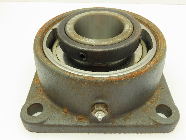 Link-Belt FEU347J  4-Bolt Sq Flange Block Ball Roller Bearing 2-15/16" Bore