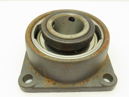 Link-Belt FEU347J  4-Bolt Sq Flange Block Ball Roller Bearing 2-15/16" Bore