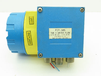 Siemens 7ME5030-1AB20-1AA0 SITRANS FM MID Intermag Flowmeter Transmitter 0-2 GPM