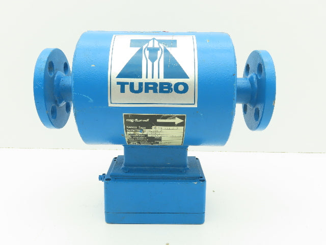Turbo MG 711/E Mag-Flux-Ndf Flowmeter Valve 3/4" Flanged 150# PFA Lined
