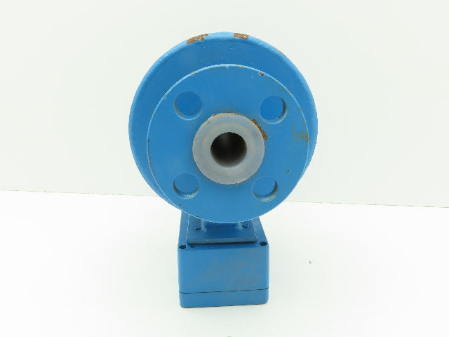 Turbo MG 711/E Mag-Flux-Ndf Flowmeter Valve 3/4" Flanged 150# PFA Lined