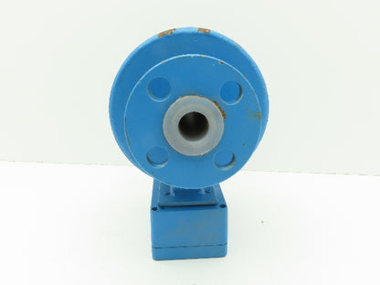 Turbo MG 711/E Mag-Flux-Ndf Flowmeter Valve 3/4" Flanged 150# PFA Lined
