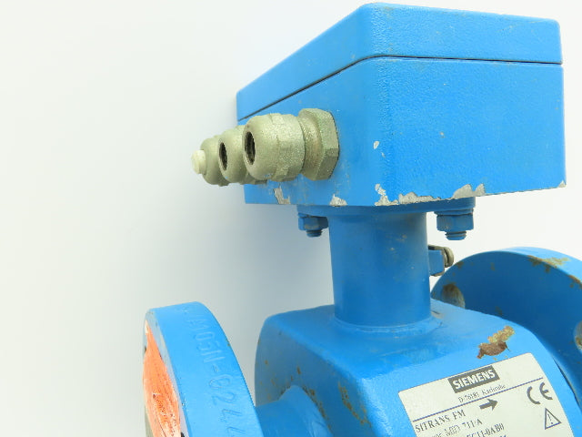 Siemens SITRANS FM MID 711/A Flowmeter Sensor  2" Flanged 150#  Novolak TK 236