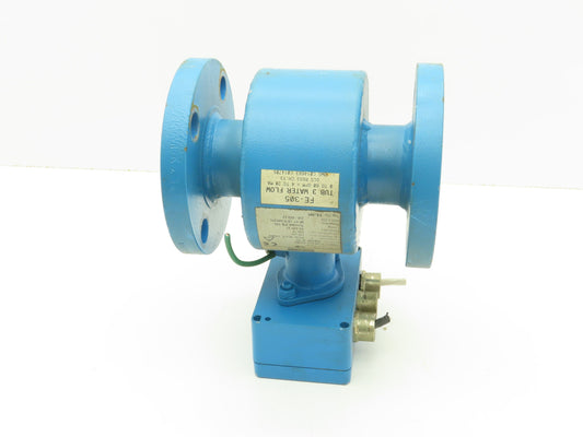 Siemens SITRANS FM MID 711/A Flowmeter Sensor  2" Flanged 150PSI  Novolak TK 236