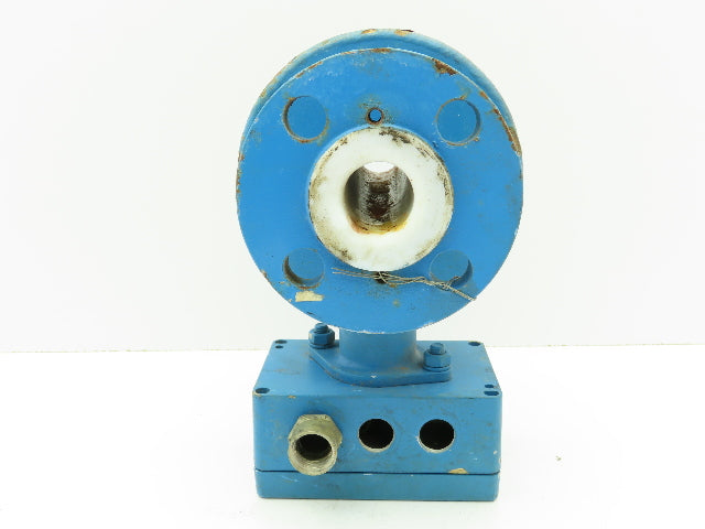 Siemens SITRANS FM MID 711/A Flowmeter Sensor  1" Flanged 150 PSI PTFE Lined