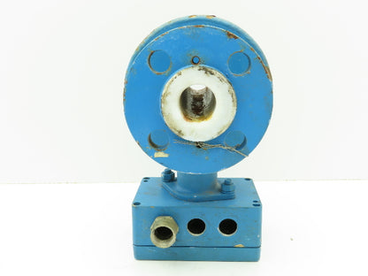 Siemens SITRANS FM MID 711/A Flowmeter Sensor  1" Flanged 150 PSI PTFE Lined