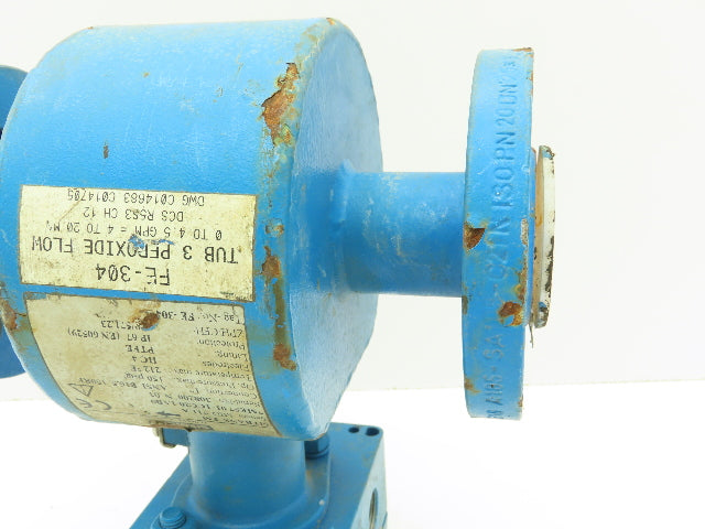 Siemens SITRANS FM MID 711/A Flowmeter Sensor  1" Flanged 150 PSI PTFE Lined
