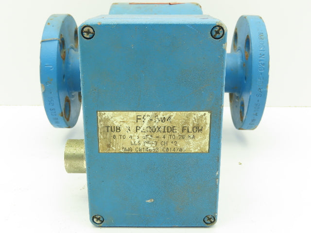 Siemens SITRANS FM MID 711/A Flowmeter Sensor  1" Flanged 150 PSI PTFE Lined