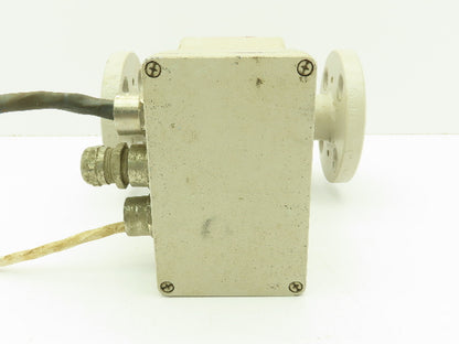 Siemens SITRANS FM MID 711/A Flowmeter Sensor  1" Flanged 150# PTFE Lined
