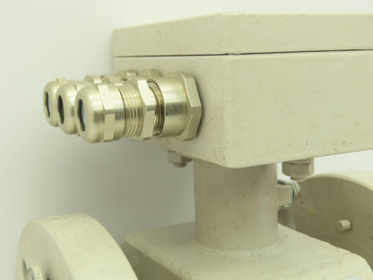 Siemens SITRANS FM MID 711/A Flowmeter Sensor Valve 3" Flanged 150# PTFE Lined
