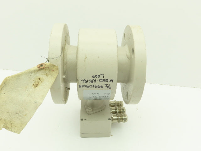 Siemens SITRANS FM MID 711/A Flowmeter Sensor Valve 3" Flanged 150# PTFE Lined