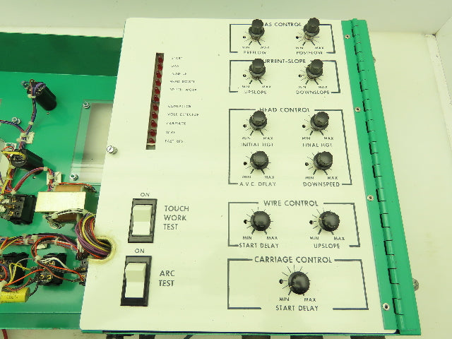 L-Tec HWC-7 Heliarc Union Carbide Welding Control Missing DC Ampmeter