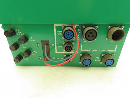 L-Tec HWC-7 Heliarc Union Carbide Welding Control Missing DC Ampmeter