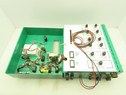 L-Tec HWC-7 Heliarc Union Carbide Welding Control Missing DC Ampmeter
