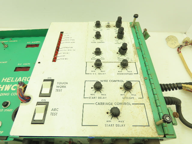 L-Tec HWC-7 Heliarc Union Carbide Welding Control Panel