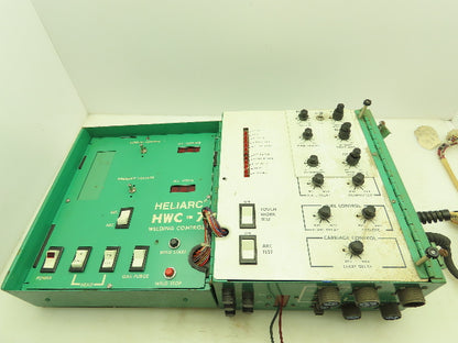 L-Tec HWC-7 Heliarc Union Carbide Welding Control Panel