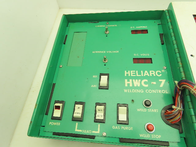 L-Tec HWC-7 Heliarc Union Carbide Welding Control Panel