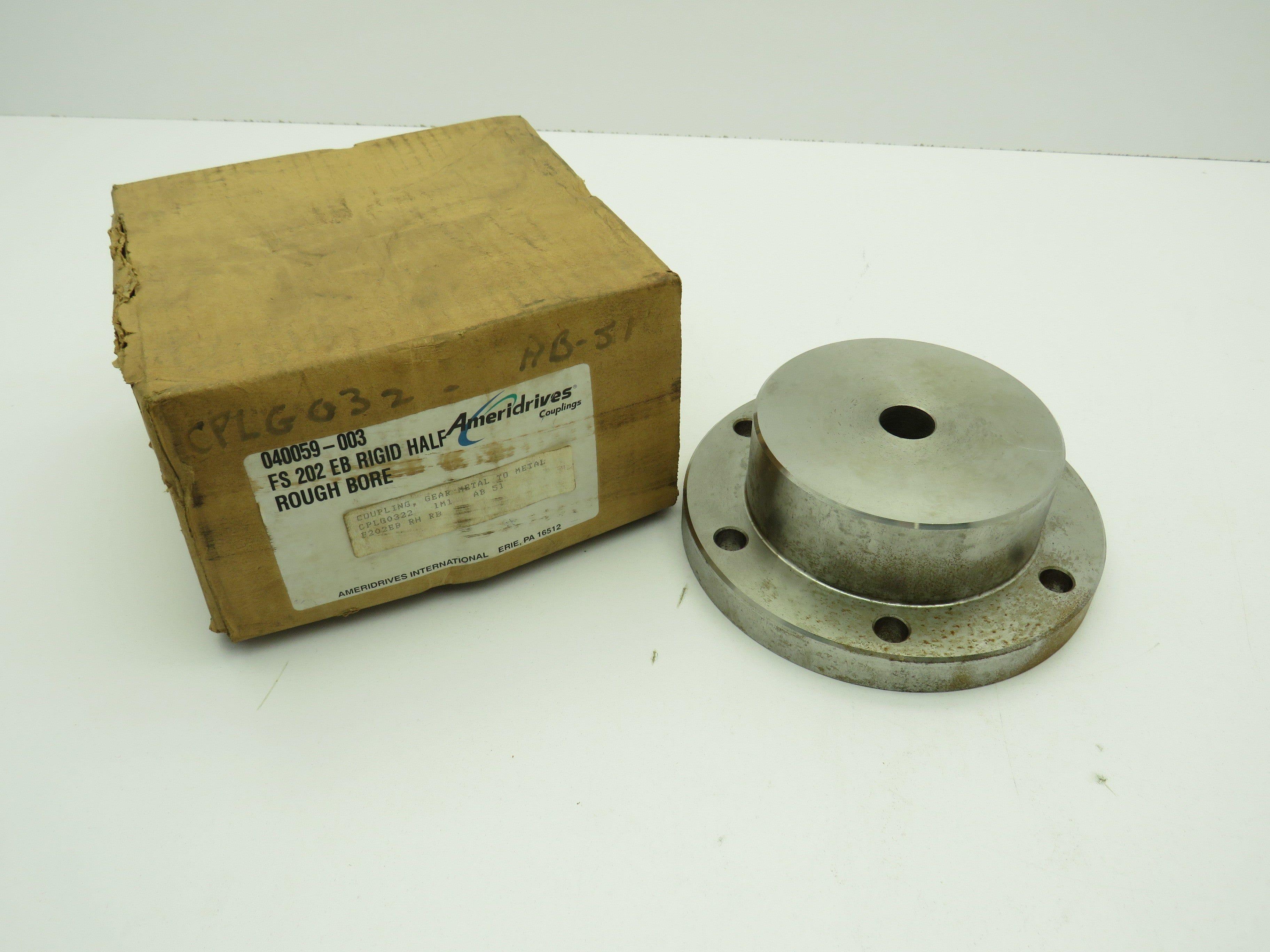 Ameridrives 040059-003 Gear Coupling Hub FS 202 EB Rigid Half 7/8