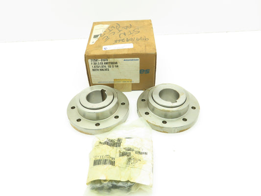 Ameridrives 212581-016FB Gear Coupling Sleeve & Hub Set F201.5 EB 1-7/8" Bore