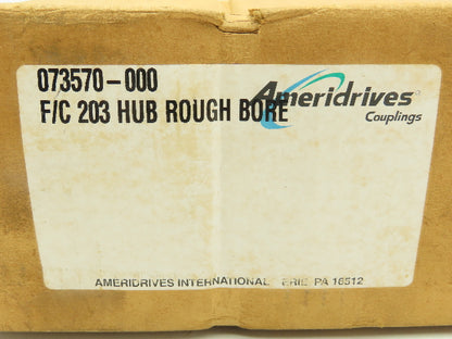 Ameridrives 073570-000 Gear Coupling Hub F/C 203 Plain Hub 5.75" OD