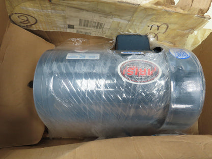 Leeson Electric Motor 1/2 0.5 HP 220/440V 3 Ph 56C 65°C Invertor Continuous Duty