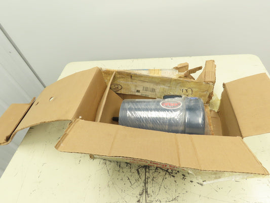 Leeson Electric Motor 1/2 0.5 HP 220/440V 3 Ph 56C 65°C Invertor Continuous Duty