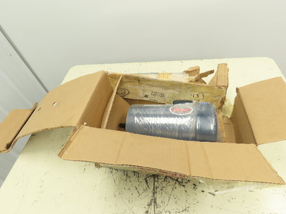 Leeson Electric Motor 1/2 0.5 HP 220/440V 3 Ph 56C 65°C Invertor Continuous Duty