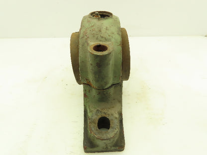 609 Split Pillow Block Cast Iron Housing 2-Bolt Base w/2.93"Bearing NO BOLTS