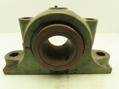 609 Split Pillow Block Cast Iron Housing 2-Bolt Base w/2.93"Bearing NO BOLTS