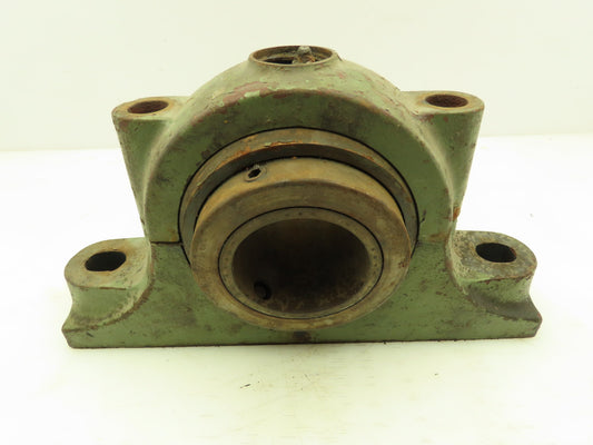 609 Split Pillow Block Cast Iron Housing 2-Bolt Base w/2.93"Bearing NO BOLTS