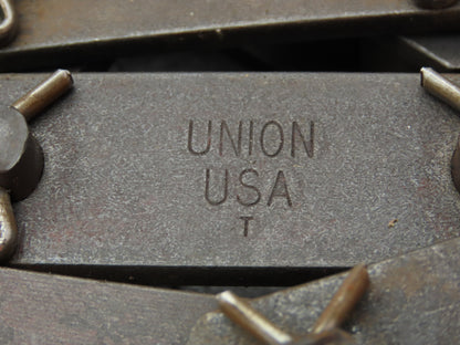 Webster Union #200 Single Strand Cottered Roller Chain 2-1/2" Double Pitch 92"
