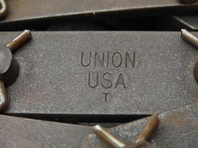 Webster Union #200 Single Strand Cottered Roller Chain 2-1/2" Double Pitch 92"