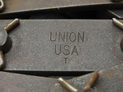 Webster Union #200 Single Strand Cottered Roller Chain 2-1/2" Double Pitch 92"