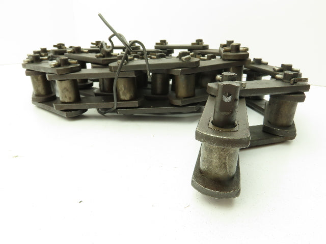 Webster Union #200 Single Strand Cottered Roller Chain 2-1/2" Double Pitch 92"