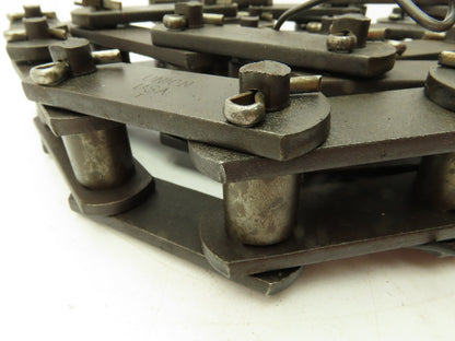 Webster Union #200 Single Strand Cottered Roller Chain 2-1/2" Double Pitch 92"
