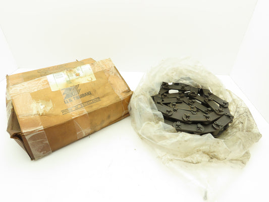 Webster Union #200 Single Strand Cottered Roller Chain 2-1/2" Double Pitch 92"