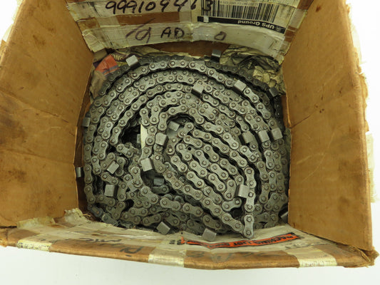 Tsubaki RS40 UST Single Row Side Tab Attachment Roller Chain 1/2" Pitch 20'