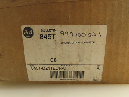 Allen Bradley 845T-DZ11ECN-C Optical Incremental Rotary Encoder 1000 PPR