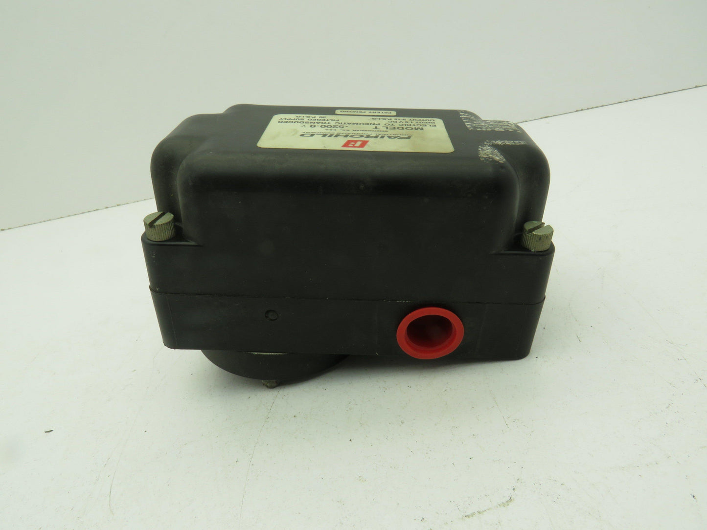 Fairchild Model T 5200-9 Electro Pneumatic Transducer Actuator 1-9VDC 3-15PSI