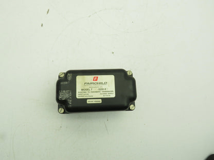 Fairchild Model T 5200-9 Electro Pneumatic Transducer Actuator 1-9VDC 3-15PSI
