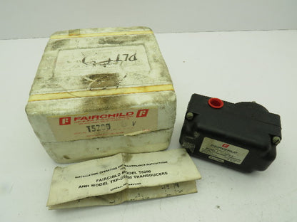 Fairchild Model T 5200-9 Electro Pneumatic Transducer Actuator 1-9VDC 3-15PSI
